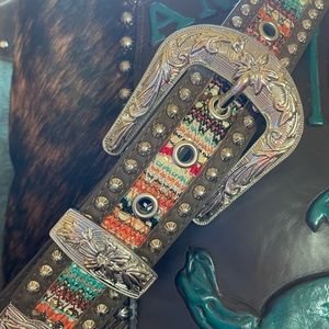 Cute Western Serape Belt